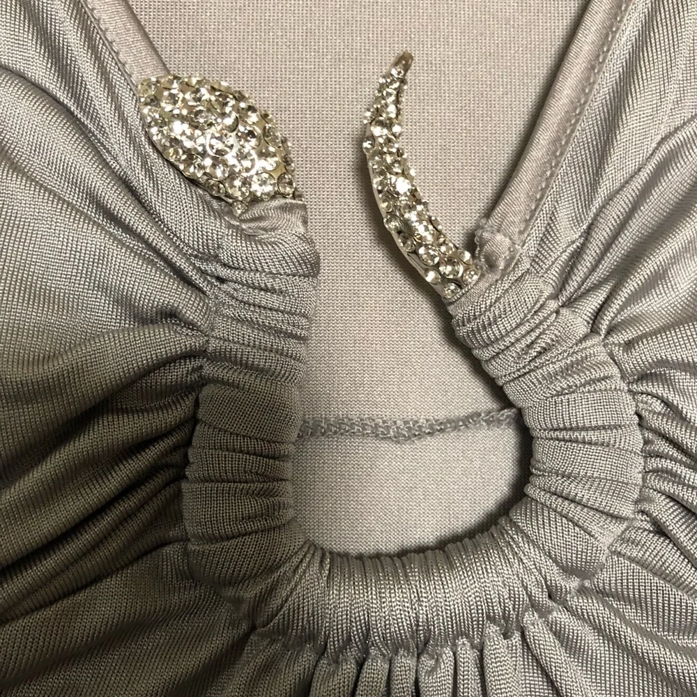NEW! Bebe Crystal Jeweled Snake Top